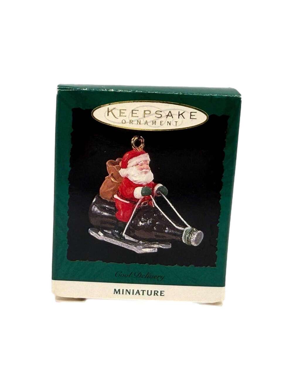 Vintage 1996 Hallmark Keepsake Miniature “Cool Delivery” Ornament